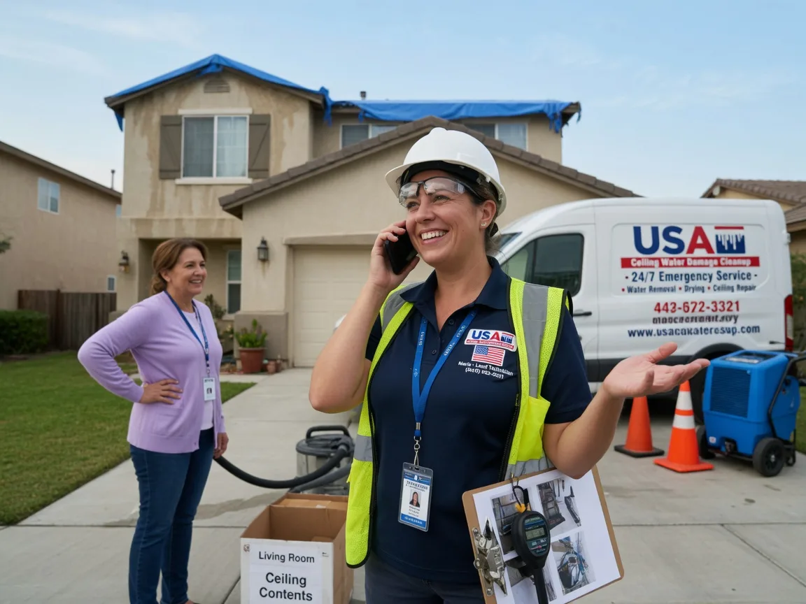 Ceiling Water Damage Restoration Bucyrus, OH FAQs